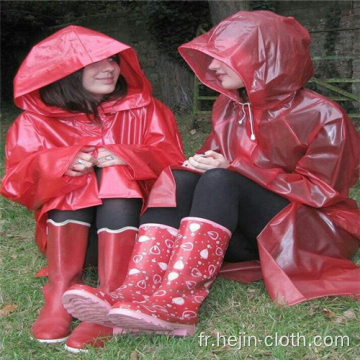 Vêtements de pluie en PVC pour enfants de toutes tailles